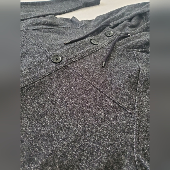 H&M Gray Cardigan Hoodie (L) - Picture 2 of 2